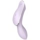 SATISFYER CURVY TRINITY 2 SUCCIONADOR CON VIBRADOR INSERTABLE - VIOLETA VIBRASHOP