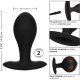 WEIGHTED INFLATABLE PLUG LARGE NEGRO VIBRASHOP