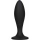 SILICONE ANAL CURVE KIT NEGRO VIBRASHOP