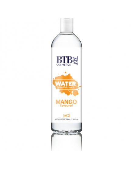 BTB LUBRICANTE BASE DE AGUA MANGO 250ML VIBRASHOP