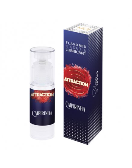 ATTRACTION LUBRICANTE SABOR CAIPIRINHA 50 ML VIBRASHOP