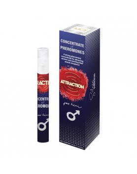 ATTRACTION CONCENTRADO DE FEROMONAS PARA ÉL 10 ML VIBRASHOP