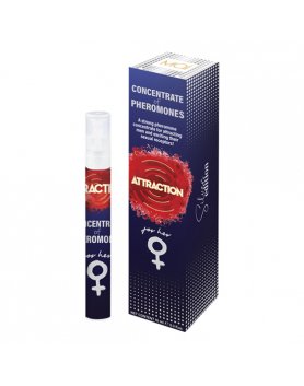 ATTRACTION CONCENTRADO DE FEROMONAS PARA ELLA 10 ML VIBRASHOP