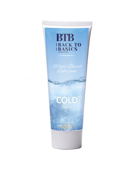 BTB LUBRICANTE BASE DE AGUA EFECTO FRÍO 75ML VIBRASHOP