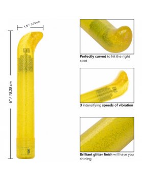 SPARKLE SLIM G-VIBE - AMARILLO VIBRASHOP