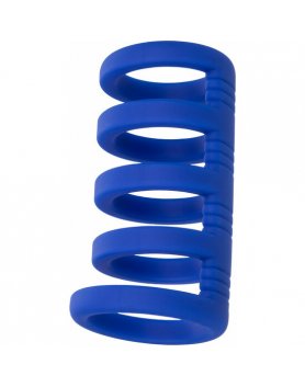 ADMIRAL XTREME CAGE - ANILLO DE SILICONA - AZUL VIBRASHOP