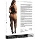 Le Désir - Lace Suspender Bodystocking With Round Neck - Body De Cuerpo Entero Con Liguero De Cuello VIBRASHOP