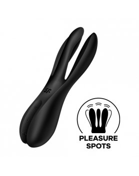 SATISFYER THREESOME 2 - NEGRO VIBRASHOP