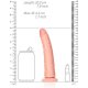 REALROCK - PENE REALÍSTICO CON VENTOSA - 7/ 18 CM VIBRASHOP