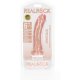 REALROCK - PENE REALÍSTICO CURVADO CON VENTOSA - 6/ 15,5 CM VIBRASHOP