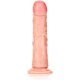 REALROCK - PENE REALÍSTICO CURVADO CON VENTOSA - 6/ 15,5 CM VIBRASHOP