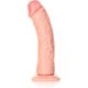 REALROCK - PENE REALÍSTICO CURVADO CON VENTOSA - 6/ 15,5 CM VIBRASHOP