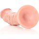REALROCK - PENE REALÍSTICO CURVADO CON VENTOSA - 6/ 15,5 CM VIBRASHOP
