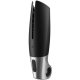 SATISFYER MASTURBADOR POWER CON VIBRACIÓN - NEGRO/ PLATA VIBRASHOP