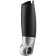 SATISFYER MASTURBADOR POWER CON VIBRACIÓN - NEGRO/ PLATA VIBRASHOP