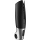 SATISFYER MASTURBADOR POWER CON VIBRACIÓN - NEGRO/ PLATA VIBRASHOP