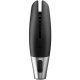 SATISFYER MASTURBADOR POWER CON VIBRACIÓN - NEGRO/ PLATA VIBRASHOP