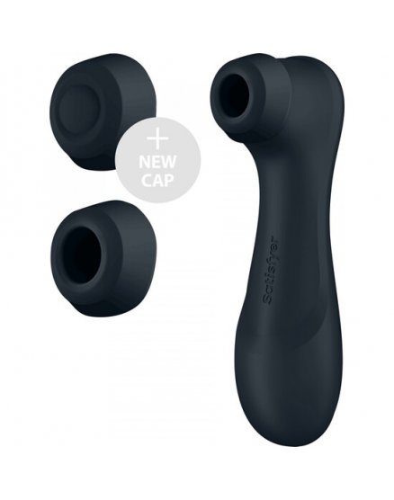 SATISFYER PRO 2 GENERACIÓN 3 - VIBRADOR AIR PULSE CON APP - NEGRO VIBRASHOP