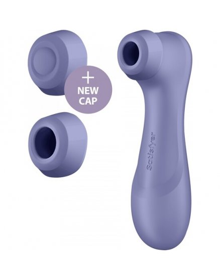 SATISFYER PRO 2 GENERACIÓN 3 - VIBRADOR AIR PULSE CON APP - VIOLETA VIBRASHOP