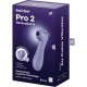 SATISFYER PRO 2 GENERACIÓN 3 - VIBRADOR AIR PULSE CON APP - VIOLETA VIBRASHOP