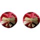 PEZONERAS DE ROJAS Y DORADAS VIBRASHOP
