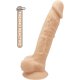 REAL LOVE DILDO - PENE REALÍSTICO 23,5CM COLOR CARNE VIBRASHOP