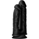 REAL LOVE DUAL - PENE CONSOLADOR DOBLE NEGRO VIBRASHOP