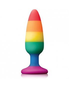 COLOURFUL LOVE RAINBOW ANAL PLUG MEDIUM VIBRASHOP