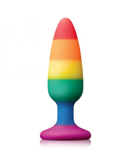 COLOURFUL LOVE RAINBOW ANAL PLUG MEDIUM VIBRASHOP