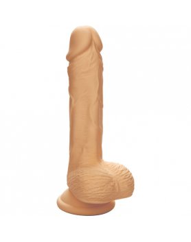 PENE DE SILICONA DE DOBLE DENSIDAD 17,75CM VIBRASHOP