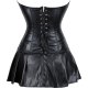 CORSET LARGO NEGRO VIBRASHOP