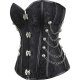 CORSET ODILE NEGRO VIBRASHOP