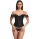 CORSET VENUS NEGRO VIBRASHOP