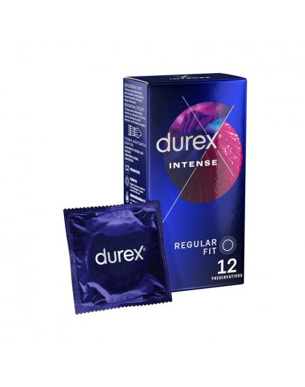 DUREX PRESERVATIVOS INTENSE ORGASMIC 12 UDS VIBRASHOP