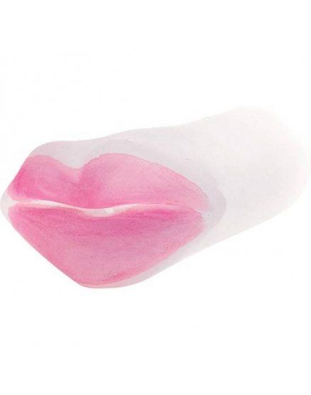 MASTURBADOR MASCULINO LABIOS ROSADOS VIBRASHOP