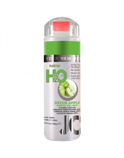 jo lubricante agua sabor manzana verde 150 ml VIBRASHOP