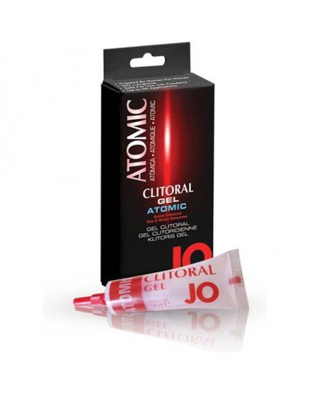 JO GEL ESTIMULADOR CLITORIAL INTENSIDAD ATOMICA 10 ML VIBRASHOP