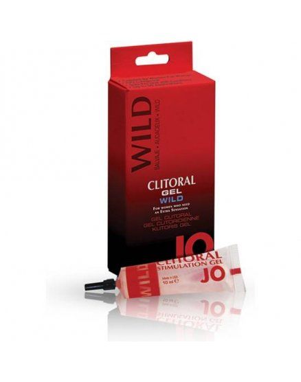 JO GEL ESTIMULADOR CLITORIAL MUJERES SALVAJE 10 ML VIBRASHOP