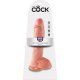 JUGUETES PARA MUJERES - KING COCK PENE REALÍSTICO 25.5 CM VIBRASHOP