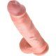 JUGUETES PARA MUJERES - KING COCK PENE REALÍSTICO 25.5 CM VIBRASHOP