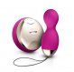 VIBRADOR FEMENINO LELO INSIGNIA HULA BEADS DEEP ROSA