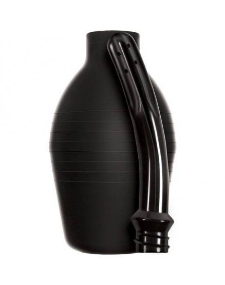 PLUG HINCHABLE PARA LIMPIEZA ÍNTIMA ANAL NEGRO VIBRASHOP