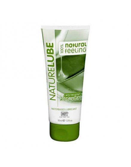 hot nature lubricante aloevera 30 ml VIBRASHOP