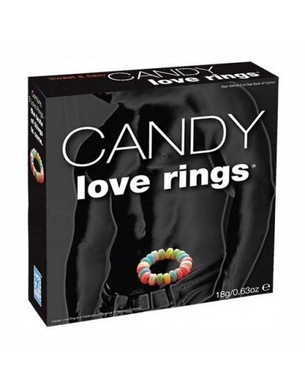 candy black anillos de caramelo para el pene VIBRASHOP