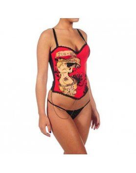 intimax corpiño diable rojo VIBRASHOP