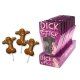 piruleta pene chocolate con leche VIBRASHOP