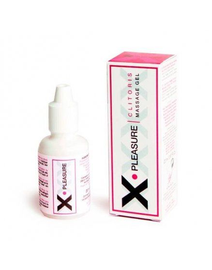 x pleasure gel de masaje para el clitoris VIBRASHOP