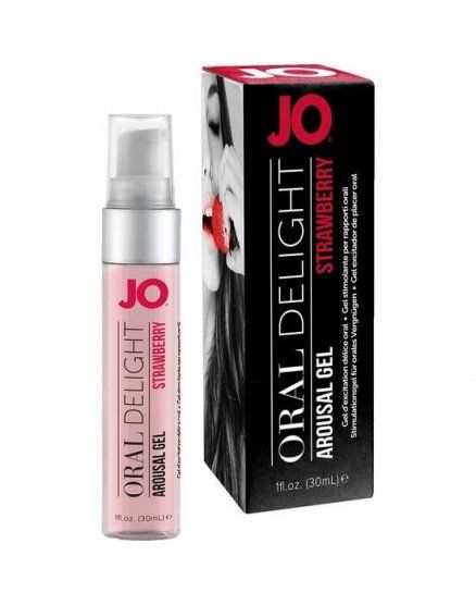 jo gel excitador de placer oral fresa 30 ml VIBRASHOP