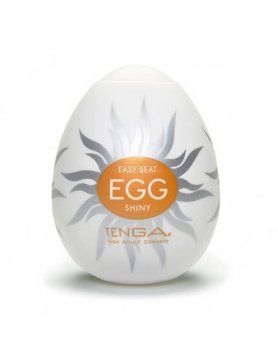 MASTURBADOR MASCULINO SHINY -EGG VIBRASHOP