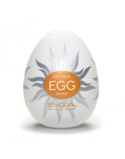 MASTURBADOR MASCULINO SHINY -EGG VIBRASHOP